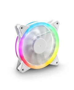 SHARKOON SHARK BLADES CASE FAN 120MM ΜΕ RGB ΦΩΤΙΣΜΌ ΚΑΙ ΣΎΝΔΕΣΗ 4-PIN PWM ΛΕΥΚΌ (SHBLRGBWH) (SHRSHBLRGBWH)