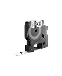 ΤΑΙΝΊΑ ΕΤΙΚΕΤΟΓΡΆΦΟΥ DYMO IND RHINO TAPE PERMANENT POLYESTER BLACK ON WHITE 12MM (S0718210) (DYM18483)