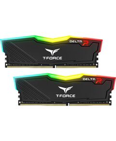 TEAMGROUP ΜΝΉΜΗ RAM DDR4 16GB KIT 2X8GB PC 3600 TEAM T-FORCE DELTA RGB TF3D416G3600HC18JDC01 (TF3D416G3600HC18JDC01)