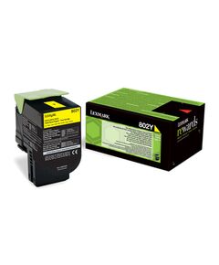 TONER LEXMARK 80C20Y0 YELLOW (80C20Y0) (LEX80C20Y0)