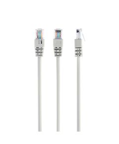 GEMBIRD U/UTP CAT.5E ΚΑΛΏΔΙΟ ΔΙΚΤΎΟΥ ETHERNET 15M ΓΚΡΙ (PP12-15M) (GEMPP12-15M)