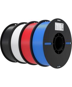 CREALITY EN-PLA VALUE PACK BLACK & WHITE & RED & BULE - ENDER FILAMENT 4KG 1.75 (3301010474)
