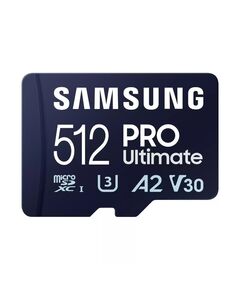 SAMSUNG PRO ULTIMATE MICROSDXC 512GB CLASS 10 U3 V30 A2 UHS-I (MB-MY512SA/WW) (SAMMB-MY512SA-WW)