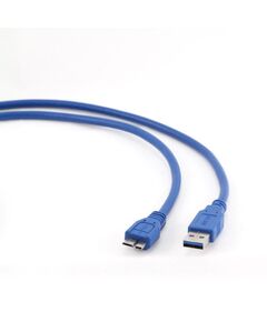 GEMBIRD REGULAR USB 3.0 TO MICRO USB CABLE ΜΠΛΕ 0.5M (CCP-MUSB3-AMBM-0.5M) (GEMCCP-MUSB3-AMBM-0.5M)