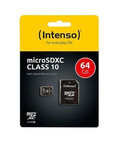 INTENSO MICROSDXC CARD 64GB CLASS 10 (3413490) (NSO3413490)