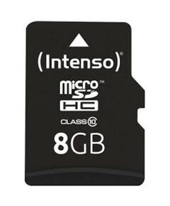 INTENSO MICROSDHC CARD  8GB CLASS 10 (3413460) (NSO3413460)