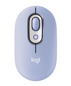 LOGITECH MOUSE POP WIRELESS WITH EMOJI BUTTON LILAC