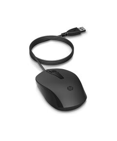 HP 150 WIRED MOUSE - BLACK - 240J6AA