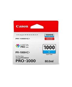 CANON ΜΕΛΆΝΙ INKJET PFI1000C CYAN (0547C001) (CANPFI-1000C)