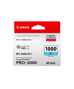 CANON ΜΕΛΆΝΙ INKJET PFI1000PC PHOTO CYAN (0550C001) (CANPFI-1000PC)