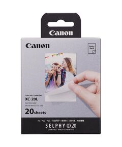 CANON XC-20L COLOR INK & STICKER SET 20PRINTS 54X85 MM (6755C002AA) (CANXC20L)
