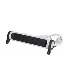 LEGRAND SURGEAR 4 OUTLETS 1.5M WHITE/GRE