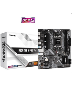 ASROCK B650M-H/M.2+ MOTHERBOARD MICRO ATX ΜΕ AMD AM5 SOCKET