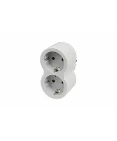 LEGRAND SURGEARREST 2 OUTLETS WHITE/GREY