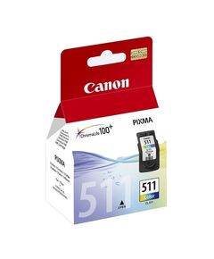 CANON ΜΕΛΆΝΙ INKJET CL-511 COLOUR (2972B001) (CANCL-511)