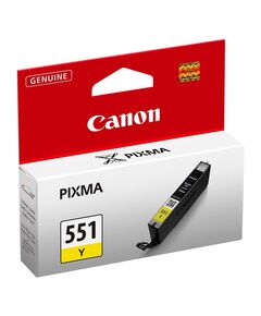 CANON ΜΕΛΆΝΙ INKJET CLI-551Y YELLOW (6511B001) (CANCLI-551Y)