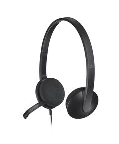LOGITECH H340 USB HEADSET (BLACK, WIRED) (LOGH340)