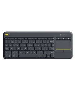LOGITECH K400 PLUS ΑΣΎΡΜΑΤΟ ΠΛΗΚΤΡΟΛΌΓΙΟ ΜΕ TOUCHPAD ΑΓΓΛΙΚΌ US BLACK (920-007145) (LOGK400)