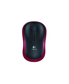 MOUSE WIRELESS LOGITECH M185 RED