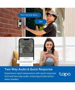 TP-LINK TAPO VIDEO DOORBELL CAMERA TAPO D210