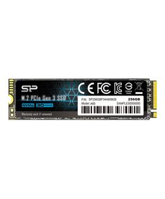 SILICON POWER SSD PCIE GEN3X4 P34A60 M.2 2280, 256GB, 2.200-1.600MB/S