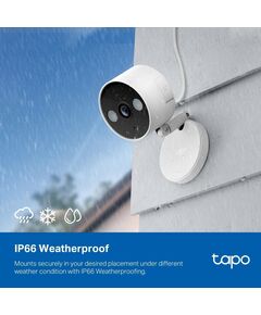 TP-LINK INDOOR/OUTDOOR WI-FI HOME SECURITY CAMERA (TAPO C120)