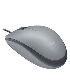 MOUSE WIRED LOGITECH M110 SILENT GREY