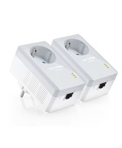TP-LINK AV600 PASSTHROUGH POWERLINE STARTER KIT (TL-PA4010P KIT)