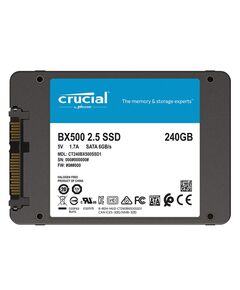 CRUCIAL SSD 240 GB BX500 SATA 6GB/S 2.5-INCH