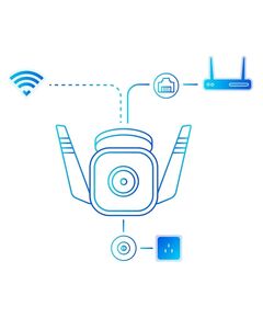 TP-LINK OUTDOOR SECURITY WI-FI CAMERA TAPO C310 V1 (TAPO C310) (TPC310)
