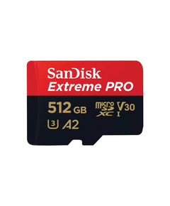 SANDISK EXTREME PRO MICROSDXC 512GB CLASS 10 U3 V30 A2 UHS-I ΜΕ ΑΝΤΆΠΤΟΡΑ
