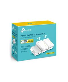 TP-LINK AV600 POWERLINE WI-FI 3-PACK KIT (TL-WPA4220 TKIT)