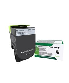 LEXMARK CS/CX317/417/517 TONER BLACK 3.0K (71B20K0) (LEX71B20K0)