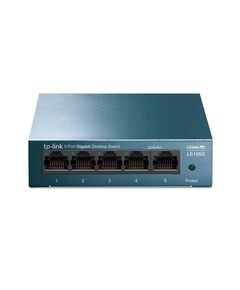 TP-LINK 5-PORT 10/100/1000MBPS DESKTOP SWITCH (LS105G)