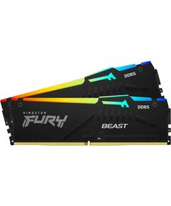 KINGSTON RAM FURY BEAST RGB 32 GB (2 X 16 GB KIT) DDR5 5600 DIMM CL40 (KF556C40BBAK2-32) (KINKF556C40BBAK2-32)