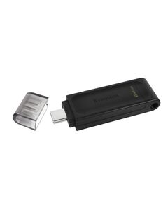 KINGSTON USB STICK DATA TRAVELER DT70/64GB, USB 3.2 TYPE-C, BLACK