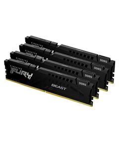 KINGSTON MEMORY KF552C40BBK4-128  FURY BEAST BLACK DDR5, 5200MT/S, 128GB KIT OF 4