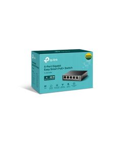 TP-LINK 5-PORT GIGABIT EASY SMART SWITCH WITH 4-PORT POE+ (TL-SG105PE)