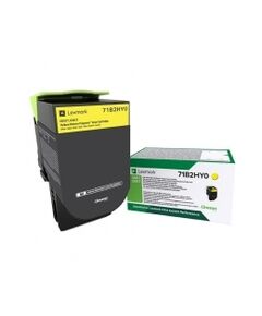 TONER LEXMARK H YLD YELLOW CARTRIDGE 3.5