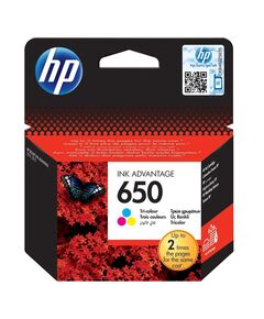 HP ΜΕΛΆΝΙ INKJET NO.650 COLOUR (CZ102AE) (HPCZ102AE)