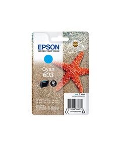EPSON ΜΕΛΆΝΙ INKJET 603 CYAN (C13T03U24010) (EPST03U240)