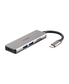 D-LINK 5-IN-1 USB-C HUB WITH HDMI AND SD/MICROSD CARD READER (DUB-M530)