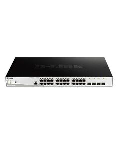D-LINK SWITCH 28-PORT GIGABIT POE+ SMART SWITCH INCLUDING 4 SFP PORTS