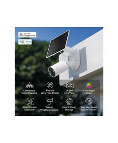 TP-LINK SMART WIRE-FREE SECURITY CAMERA AND SOLAR PANEL (TAPO C410 KIT)