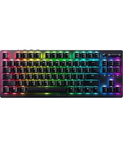 RAZER DEATHSTALKER V2 PRO TKL - WIRELESS - LOW PROFILE - LINEAR RED - OPTICAL SWITCHES - RGB