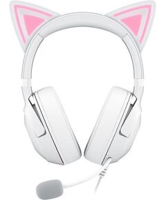 RAZER KRAKEN KITTY V2 - WHITE - RGB - USB 7.1 GAMING HEADSET - KITTY EARS - PC / PS5 / SWITCH