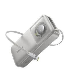BASEUS POWERBANK OS FREE2PULL 20000MAH 65W + CABLE SZARY (P10073700843-00) (BASP10073700843-00)