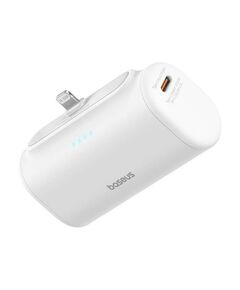 BASEUS POWERBANK OS-COMPACT IP 5000MAH 20W WHITE (P10068307213-00) (BASP10068307213-00)