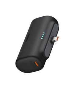 BASEUS POWERBANK COMPACT 5000MAH, 20W, USB-C CZARNY (P10068306113-00) (BASP10068306113-00)
