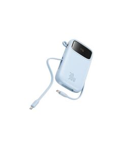 BASEUS POWERBANK QPOW2 20000MAH 30W 2XUSB-C BLUE (P10055009313-00) (BASP10055009313-00)